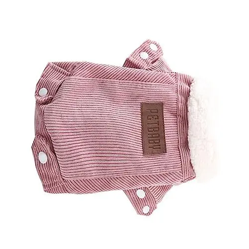 Produktbild: Housoutil Winterbekleidung Haustierzubehör Welpen-Outfits Katze Weihnachten Warme Hundeweste Welpenkleidung Hundegeschirr Haustier-Outfit Kätzchen Jacke Französischer Kampf