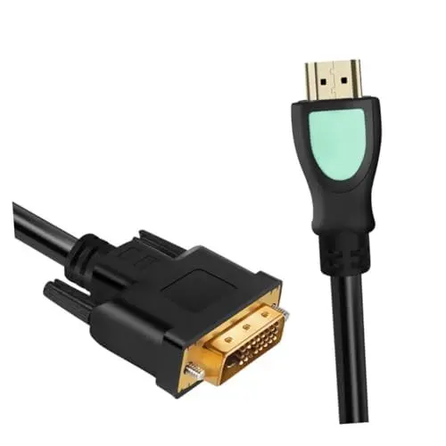 Produktbild: Housoutil Dvi-Ultra-Kabel 1 5 M Länge PVC-Material 24 Karat Vergoldet Dvi-auf-high-Kabel