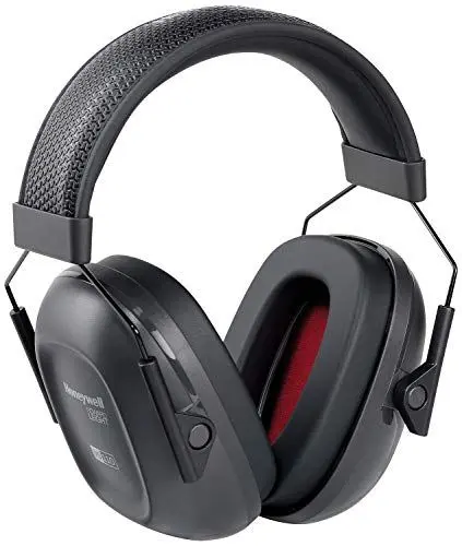 Produktbild: Honeywell Howard Leight VS110 VeriShield Passiver Over-Head Kapselgehörschutz, Leicht, Verstellbarer, Breite Kappenöffnung, Memory-Schaum Ohrpolster, SNR 27 dB, 1035145-VS (1 Stück)