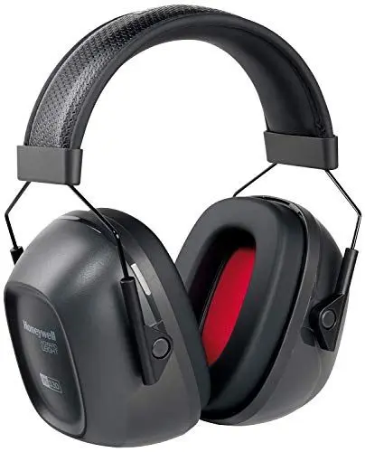 Produktbild: Honeywell Howard Leight VS130 VeriShield Passiver Over-Head Kapselgehörschutz, Leicht, Breite Kappenöffnung, Memory-Schaum Ohrpolster, SNR 35 dB, 1035109-VS (1 Stück)
