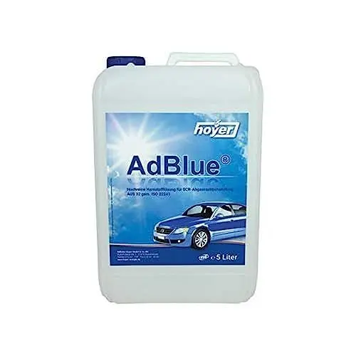 Produktbild: Hoyer AdBlue Hochreine SCR Harnstofflösung ISO 22241, 5 Liter