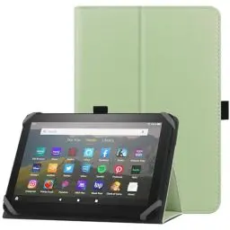 Produktbild: HoYiXi Universelle Hülle für 7-8 Zoll Tablette Fire HD 8 2020/2022 & Fire HD 8 Plus 2020/2022 mit Ständer Folio und Handschlaufe Schutzhülle für 7