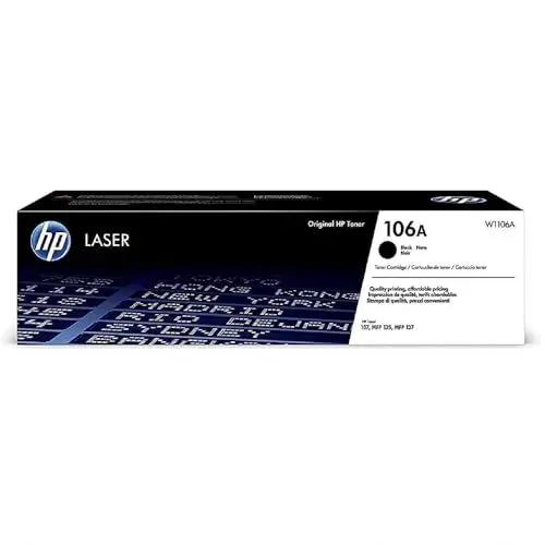 Produktbild: HP 106A (W1106A) Original Toner Schwarz für HP Laser 107, 135, 137