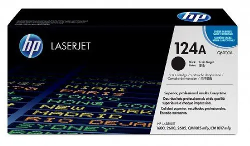 Produktbild: HP Toner schwarz, f. Color LaserJet 2600N - Q6000A