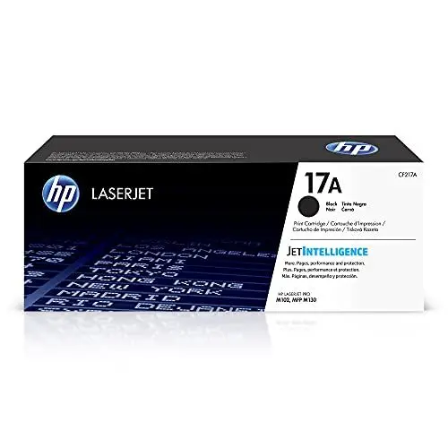 Produktbild: HP 17A (CF217A) Original Toner Schwarz für HP LaserJet Pro M102, 1600 Seiten
