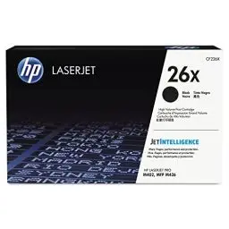 Produktbild: HP 26X (CF226X) Schwarz Original Toner mit hoher Reichweite für HP Laserjet Pro M402, HP Laserjet Pro M426, XL