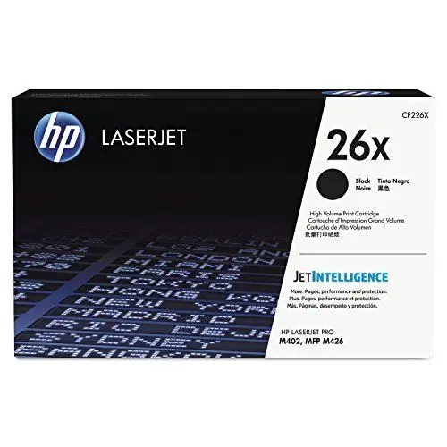 Produktbild: HP Toner 26X, 9000, Deckung (%) 5%, für Gerätetyp Laserdrucker, schwarz