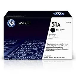 Produktbild: HP 51A (Q7551A) Schwarz Original Toner für HP Laserjet P3005, M3027, M3035