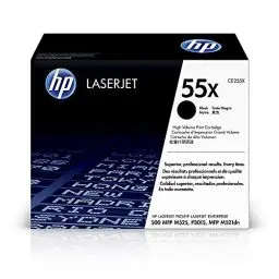 Produktbild: HP 55X (CE255X) Schwarz Original Toner mit hoher Reichweite für HP Laserjet Enterprise P3015, M525, HP Laserjet Pro M521