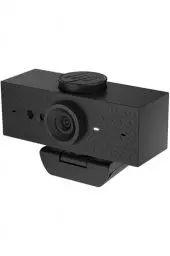 Produktbild: HP 620 FHD-Webcam | 1080p | 4 MP | 360° | Autofokus & Zoom | 2 Dual-Mikrofone | USB-A | 181 g | Zoom-zertifiziert | Schwarz