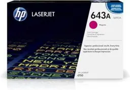 Produktbild: HP 643A Magenta Original LaserJet Tonerkartusche