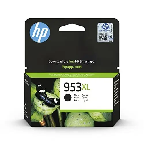 Produktbild: HP 953XL (L0S70AE) Original Druckerpatrone Schwarz mit hoher Reichweite für HP OfficeJet Pro 7720, 1 Stück (1er Pack)