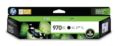 Produktbild: HP 970XL (CN625AE) Schwarz Original Druckerpatrone, mit hoher Reichweite für HP Officejet Pro X451dn, X451dw, X551dw, X476dn, X476dw, X576dw