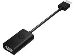 Produktbild: HP Adapter HDMI zu VGA (X1B84AA) schwarz