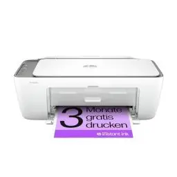 Produktbild: HP DeskJet 2820e Multifunktionsdrucker, 3 Monate gratis drucken mit HP Instant Ink inklusive, Drucker, Scanner, Kopierer, WLAN