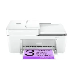 Produktbild: HP DeskJet 4220e Multifunktionsdrucker, 3 Monate gratis drucken mit HP Instant Ink inklusive, HP+, Drucker, Kopierer, Scanner, Mobiler Faxversand, WLAN, Automatische Dokumentenzuführung, Weiß