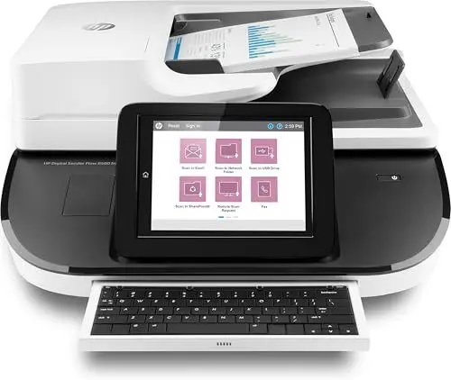Produktbild: HP Digital Sender Flow 8500 fn2 (Scanner, Flachbett, 150-Blatt ADF, LAN, USB)