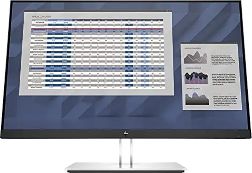 Produktbild: HP E27 G4 IPS FHD 1920x1080@60Hz VGA/HDMI/DP USB Hub 250cd, Black