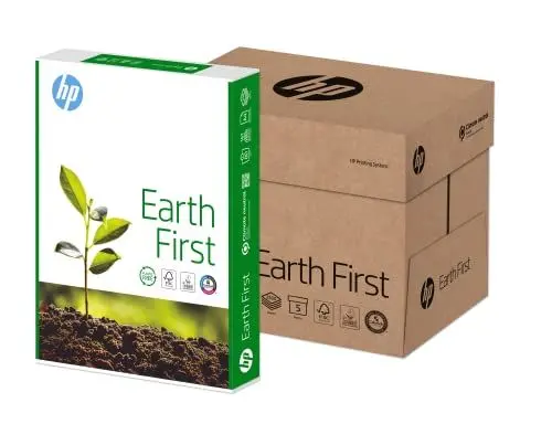 Produktbild: HP Earth First Universalkopierpapier, 80g/m², Din A4 - Karton zu 5 Pakete á 500 Blatt