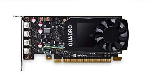 Produktbild: HP GRAFIKKARTE NVIDIA Quadro P1000 4 GB – Grafikkarten (Quadro P1000, 4 GB, GDDR5, 128 Bit, 5120 x 2880 Pixel, PCI Express x16 3.0)