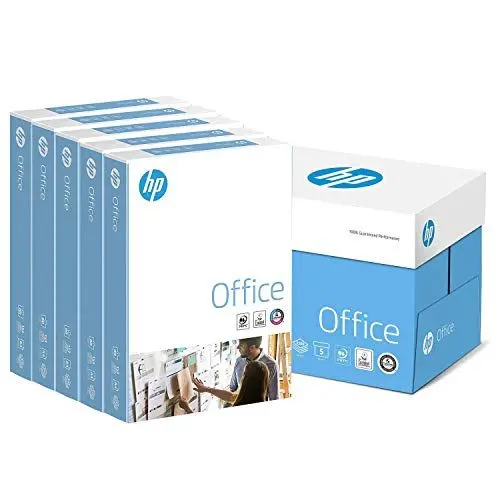 Produktbild: HP Kopierpapier Office CHP110: 80 g DIN-A4, 2500 Blatt (5x500) matt, weiß – Allround Kopierpapier für Büro