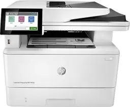 Produktbild: HP LaserJet Enterprise M430f Multifunktions-Laserdrucker (Drucker, Scanner, Kopierer, Fax, LAN, Duplex, 350-Blatt Papierfach) weiß