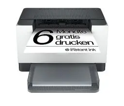 Produktbild: HP LaserJet M209dwe Laserdrucker Schwarzweiß, 6 Monate gratis drucken mit HP Instant Ink inklusive, HP+ ,WLAN, LAN, USB, Duplex, Airprint, HP Smart App, LED Bedienfeld