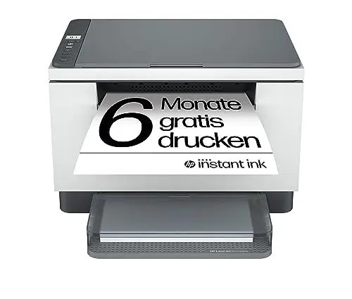 Produktbild: HP LaserJet MFP M234dwe Multifunktionslaserdrucker, 6 Monate gratis drucken mit HP Instant Ink inklusive, HP+, Drucker, Scanner, Kopierer, WLAN, LAN, Duplex, Airprint, 128MB