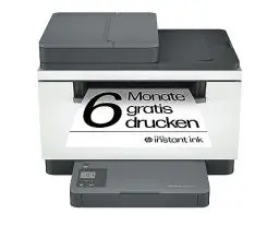 Produktbild: HP LaserJet MFP M234sdne Multifunktionslaserdrucker, 6 Monate gratis drucken mit HP Instant Ink inklusive, HP+, Drucker, Scanner, Kopierer, Vorlageneinzug, LAN, Duplex, Grau, Weiß