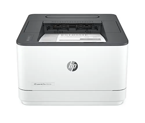Produktbild: HP LaserJet Pro 3002dn Laserdrucker, Automatischer Duplex, Bis zu 33 A4-Seiten pro Minute, LAN, USB, HP Smart App, Business Drucker mit zentraler Druckerverwaltung, HP Wolf Pro Security