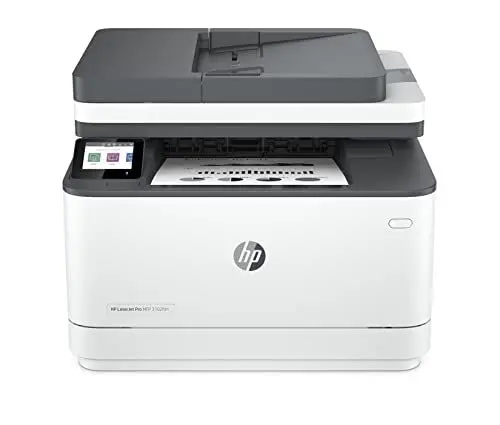 Produktbild: HP LaserJet Pro MFP 3102fdn Laserdrucker, Multifunktions-Laserdrucker, Automatischer Duplex, Hohe Druckgeschwindigkeiten, Ethernet, USB Hi-Speed, Fax, HP Smart App, HP Wolf Pro Security