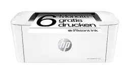 Produktbild: HP Laserjet M110we Laserdrucker, Monolaser, 6 Monate gratis drucken mit HP Instant Ink inklusive, HP+, Drucker, WLAN, Airprint, Schwarz-weiß-Drucker