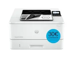 Produktbild: HP LaserJet Pro 4002dw Laserdrucker, 30€ Cashback, Automatischer beidseitiger Druck, Hohe Druckgeschwindigkeit, WiFi, Hi-Speed USB, Ethernet, HP Smart App, HP Wolf Pro Security
