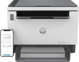 Produktbild: HP Laserjet Tank MFP 1604w Multifunktions-Laserdrucker (Drucker, Scanner, Kopierer) mit Dual-Band-Wi-Fi, BTLE, inklusive Original HP Toner für bis zu 5000 Seiten, 22 Seiten/Min, 600x600 dpi, weiß