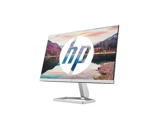 Produktbild: HP M22f Monitor - 21,5 Zoll Bildschirm, Full HD IPS Display, 75Hz, 5ms Reaktionszeit, VGA, HDMI 1.4, silber/schwarz