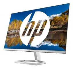 Produktbild: HP M27fq Monitor - 27 Zoll Bildschirm, QHD Display, 75Hz, 5ms Reaktionszeit, VGA, 2xHDMI, Displayport, silber/schwarz
