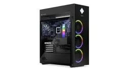 Produktbild: HP OMEN Gaming PC | 45L | AMD Ryzen 9 7950X3D | 32GB DDR5 RAM | 2TB SSD | NVIDIA GeForce RTX 4080 (16 GB) | Win11 | Flüssigkeitskühlung
