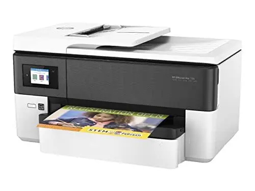 Produktbild: HP OfficeJet Pro 7720 A3-Multifunktionsdrucker (DIN A3, Drucker, Scanner, Kopierer, Fax, WLAN, Duplex, Airprint) weiß