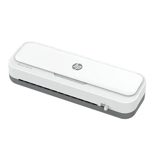 Produktbild: HP OneLam 400 A4, Laminiergerät, 75/80 - 125 Micron, inklusive Schneidelinieal, Eckenabrunder und Laminierfolien, 3160