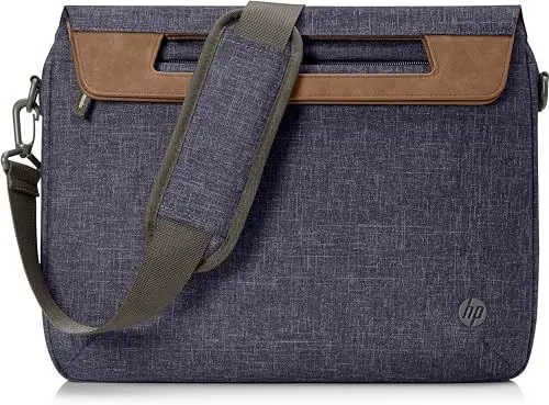 Produktbild: HP Renew Laptop-Umhängetasche | 14 Zoll | Blau | aus Ocean Bound Plastic (OBP)