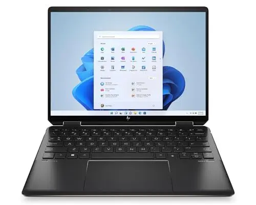 Produktbild: HP Spectre x360 14-ef0676ng 13,5 Zoll Notebook Touchscreen 1TB SSD i7-1255U 16GB RAM schwarz Windows 11 Home