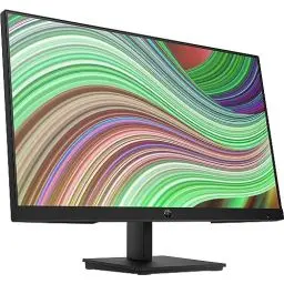 Produktbild: HP V24v G5 FHD Monitor 60,5 cm (23.8 Zoll), 1920 x 1080 Pixel (16:9), 75 Hz, Full HD, AMD FreeSync, Joypad OSD Knopf, Blaulichtfiltermodus, VGA, HDMI 1.4, Neigefunktion, umweltfreundlich, Schwarz