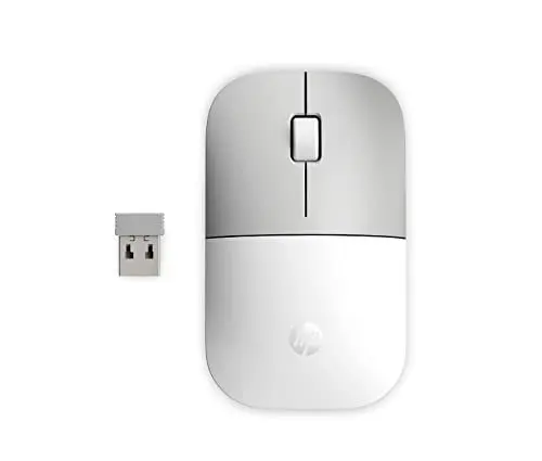 Produktbild: HP Z3700 (171D8AA) kabellose Mouse (1200 optische Sensoren, bis zu 16 Monate Batterielaufzeit, USB Anschluss, Plug&Play) Keramik