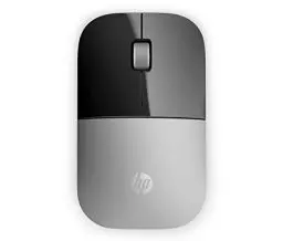 Produktbild: HP Z3700 (X7Q44AA) kabellose Maus (1200 optische Sensoren, bis zu 16 Monate Batterielaufzeit, USB Anschluss, Plug&Play) anthrazit, silber