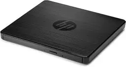 Produktbild: HP externes CD-/ DVD Laufwerk inkl CD und DVD Brenner mit USB Anschluss (F6V97AA) schwarz