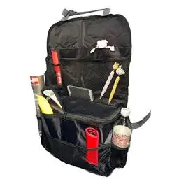 Produktbild: HP-Autozubehör 19325 Rücklehnen Tasche Isofach, Schwarz