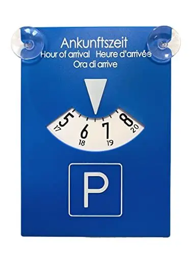Produktbild: HP-Autozubehör 19940 Parkscheibe Hart KST mit zwei Saugnäpfen