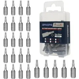 Produktbild: HPHOPE T10 Bit, Torx Bit T10, Bit-Sortiment (Länge: 25mm, 25Stück)