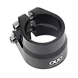 Produktbild: HpLive Fahrrad-Sattelstützenklemme, doppellagige Sattelklemme, Fahrrad-Sattelstützen-Rohr-Clip, 31,6 mm/34,9 mm, für Mountainbike, Rennrad