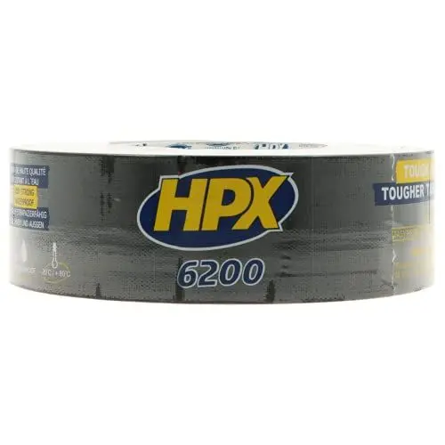 Produktbild: HPX 441318 Panzerband 6200 schwarz 48 mm x 50 m